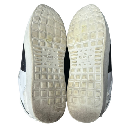 Valentino Garavani Open Sneakers (White Bronze) (Women's)