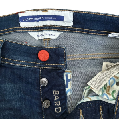 Jacob Cohën Bard Slim Fit Jeans (Navy) (New)