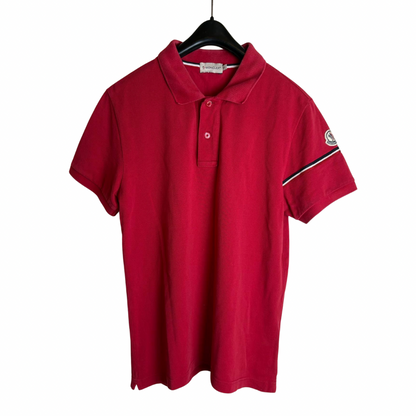 Moncler Maglia Polo Shirt (Red)