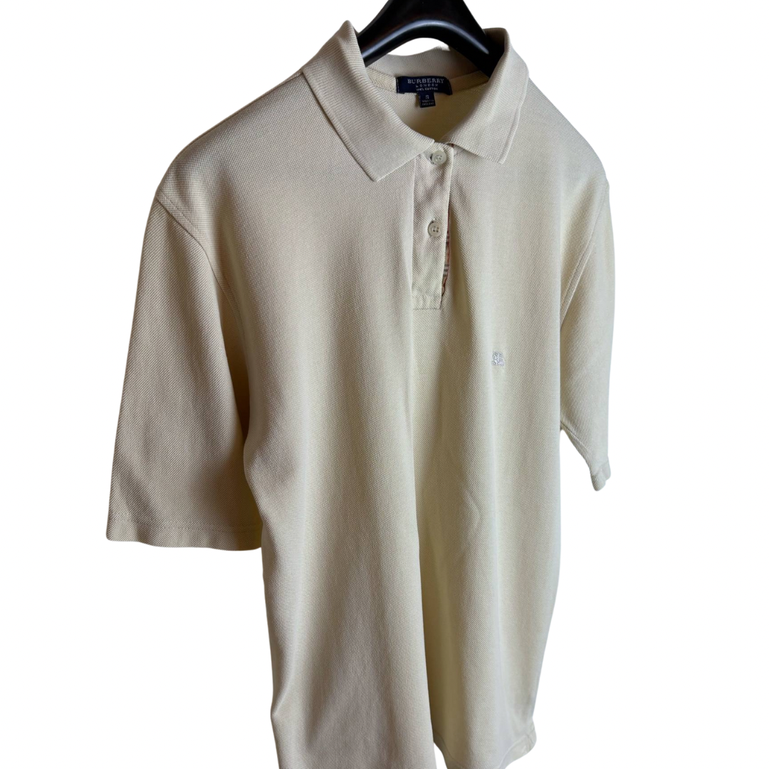 Burberry Polo Shirt (Cream)