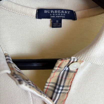Burberry Polo Shirt (Cream)