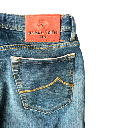 Jacob Cohën 620 Limited Edition Slim fit Jeans (Navy Blue)