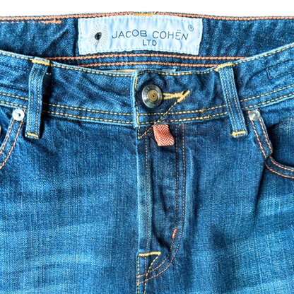 Jacob Cohën 620 Limited Edition Slim fit Jeans (Navy Blue)