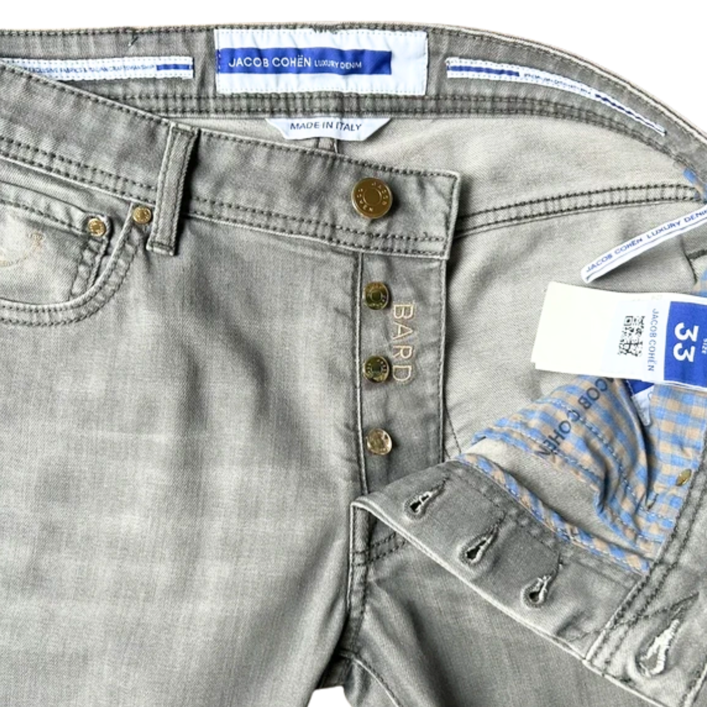 Jacob Cohën Bard Slim fit Jeans (Gray)