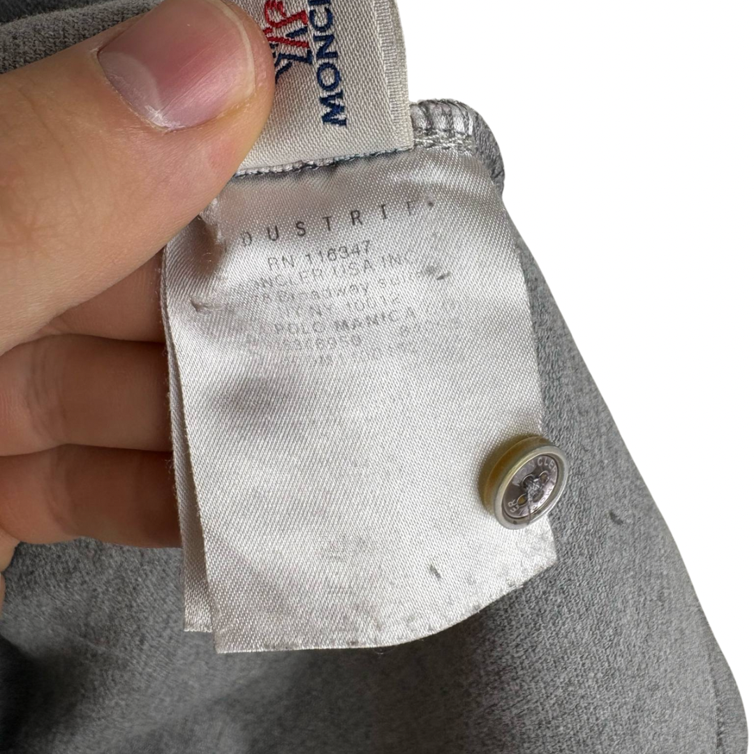 Moncler Maglia Polo Shirt (Grey)
