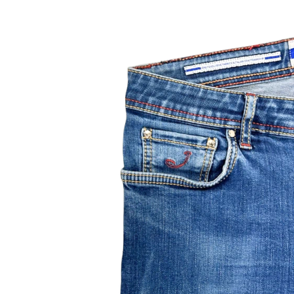 Jacob Cohën Bard Slim Fit Jeans (Blue)