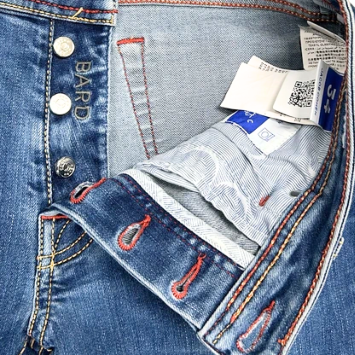 Jacob Cohën Bard Slim Fit Jeans (Blue)