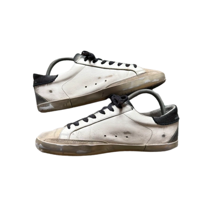 Golden Goose Superstar Sneakers (White)