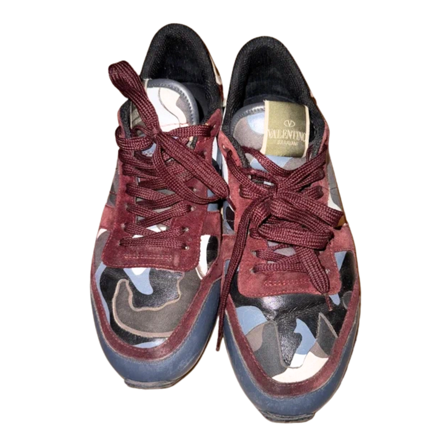 Valentino Garavani Rockrunner Sneakers (Red)