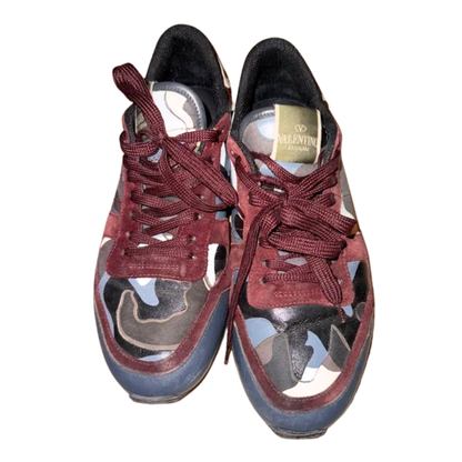 Valentino Garavani Rockrunner Sneakers (Red)