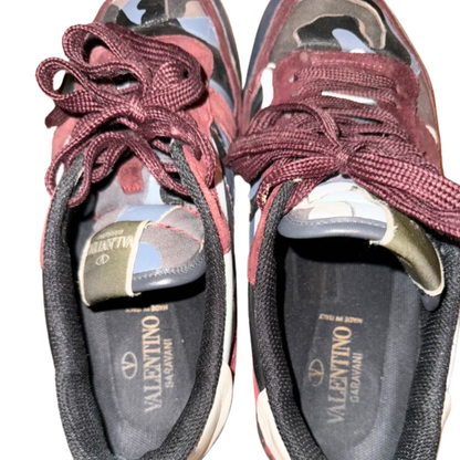 Valentino Garavani Rockrunner Sneakers (Red)
