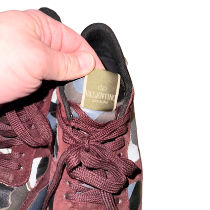 Valentino Garavani Rockrunner Sneakers (Red)