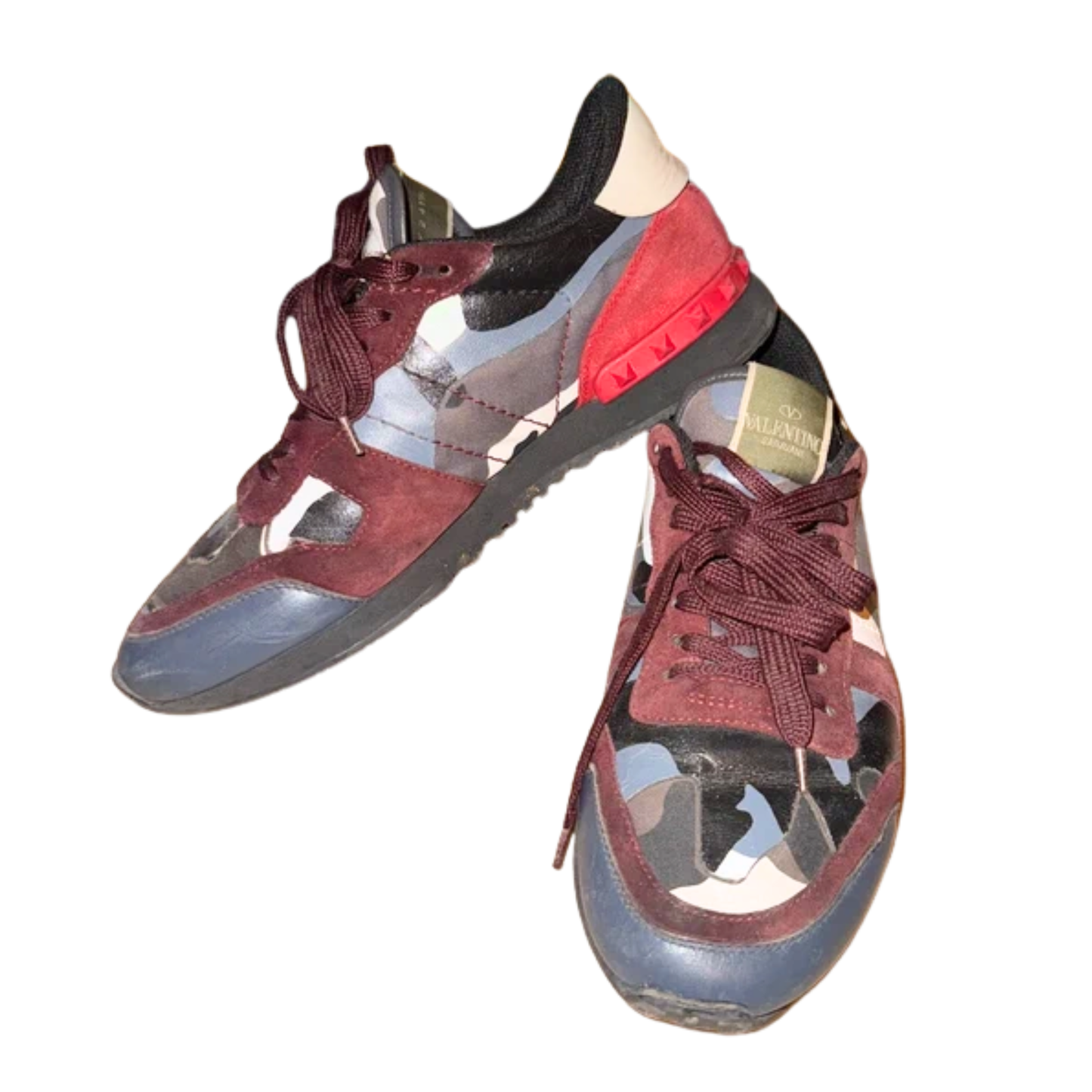 Valentino Garavani Rockrunner Sneakers (Red)