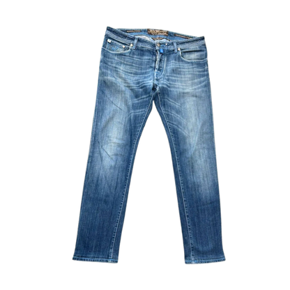 Jacob Cohën 622 Slim Fit Jeans (Navy Blue)