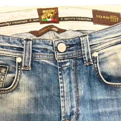Tramarossa Michelangelo Slim-fit Jeans (Blue)