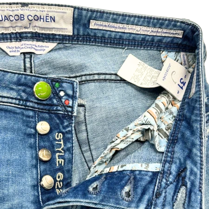 Jacob Cohën 622 Slim fit Jeans (Blue)
