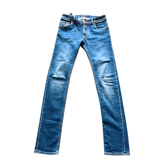 Handpicked Orvieto Slim Fit Jeans (Navy)