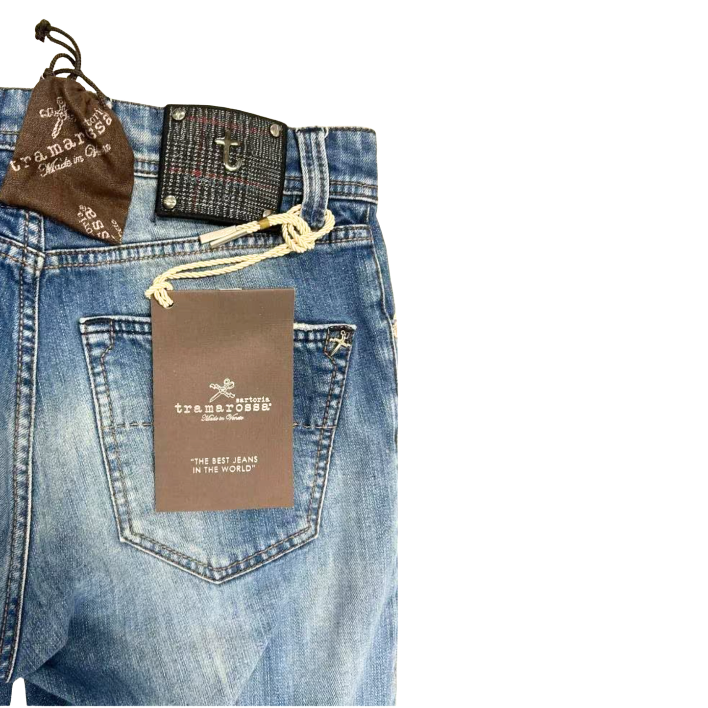 Tramarossa Leonardo Slim-fit Jeans (Blue) (New)