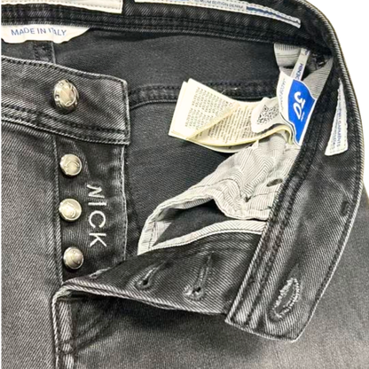 Jacob Cohën Nick Slim Fit Jeans (Black)