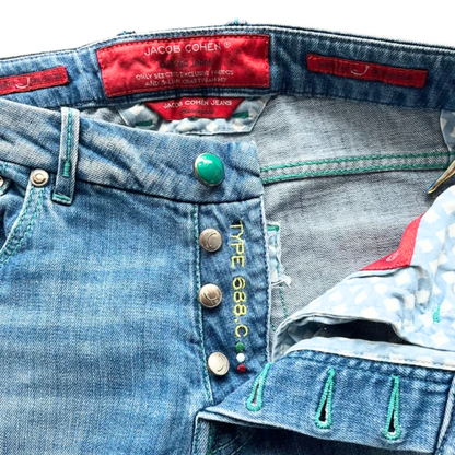 Jacob Cohën 688 Slim fit Jeans (Blue)