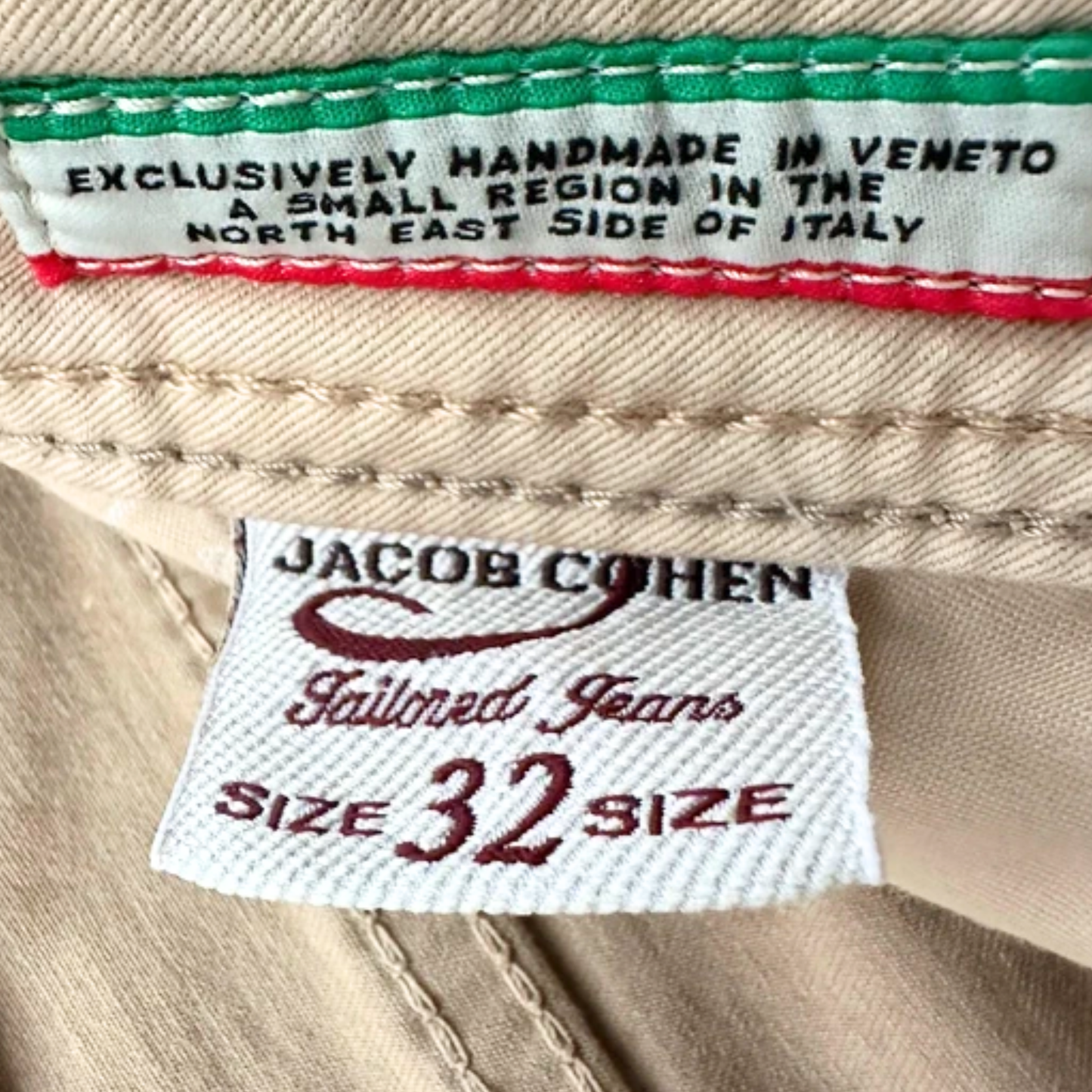 Jacob Cohën 622 Slim Fit Jeans (Beige)