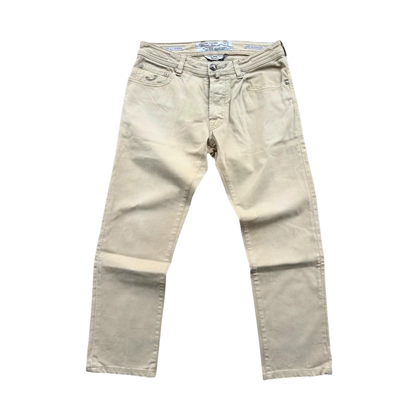 Jacob Cohën 622 Slim Fit Jeans (Beige)