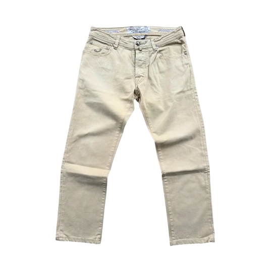 Jacob Cohën 622 Slim Fit Jeans (Beige)