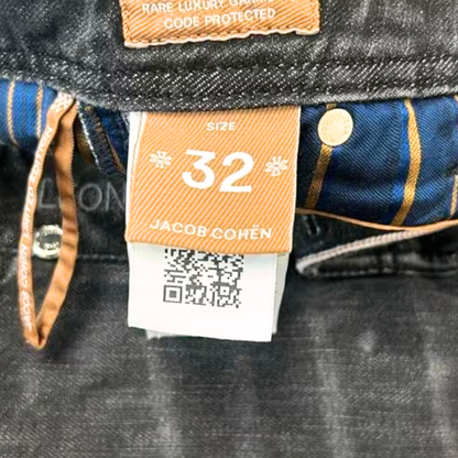 Jacob Cohën Leonard LIMITED EDITION Slim Fit Jeans (Black)