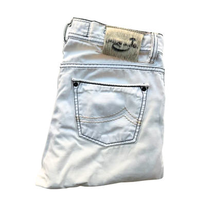Jacob Cohën 622 Special Edition Slim Fit Jeans (White)