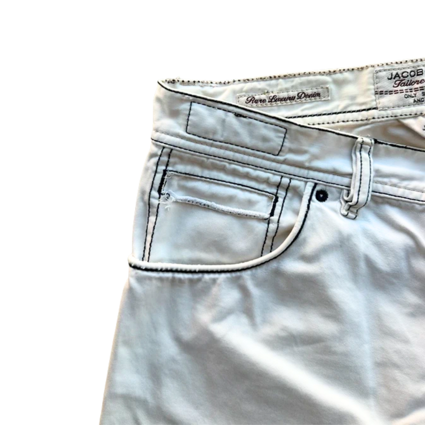 Jacob Cohën 622 Special Edition Slim Fit Jeans (White)