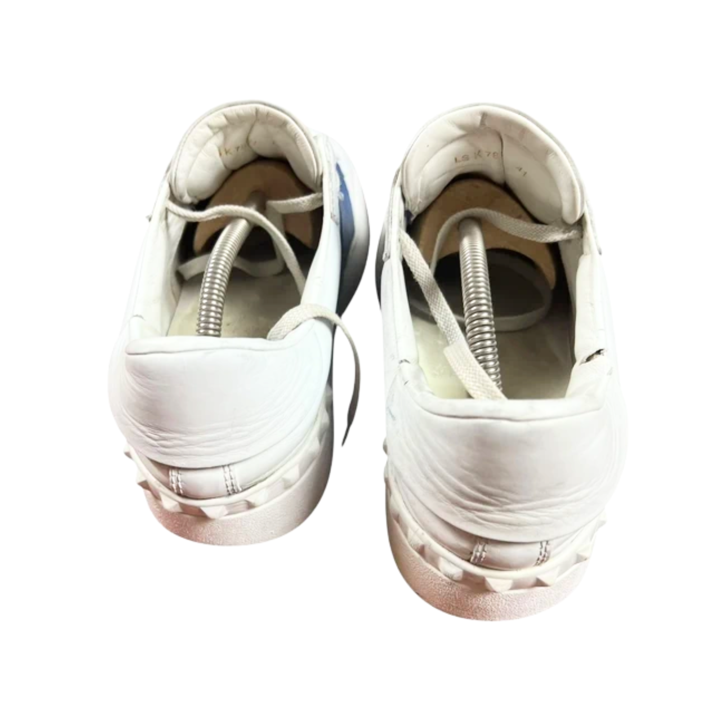 Valentino Garavani Open Sneakers (White Navy)