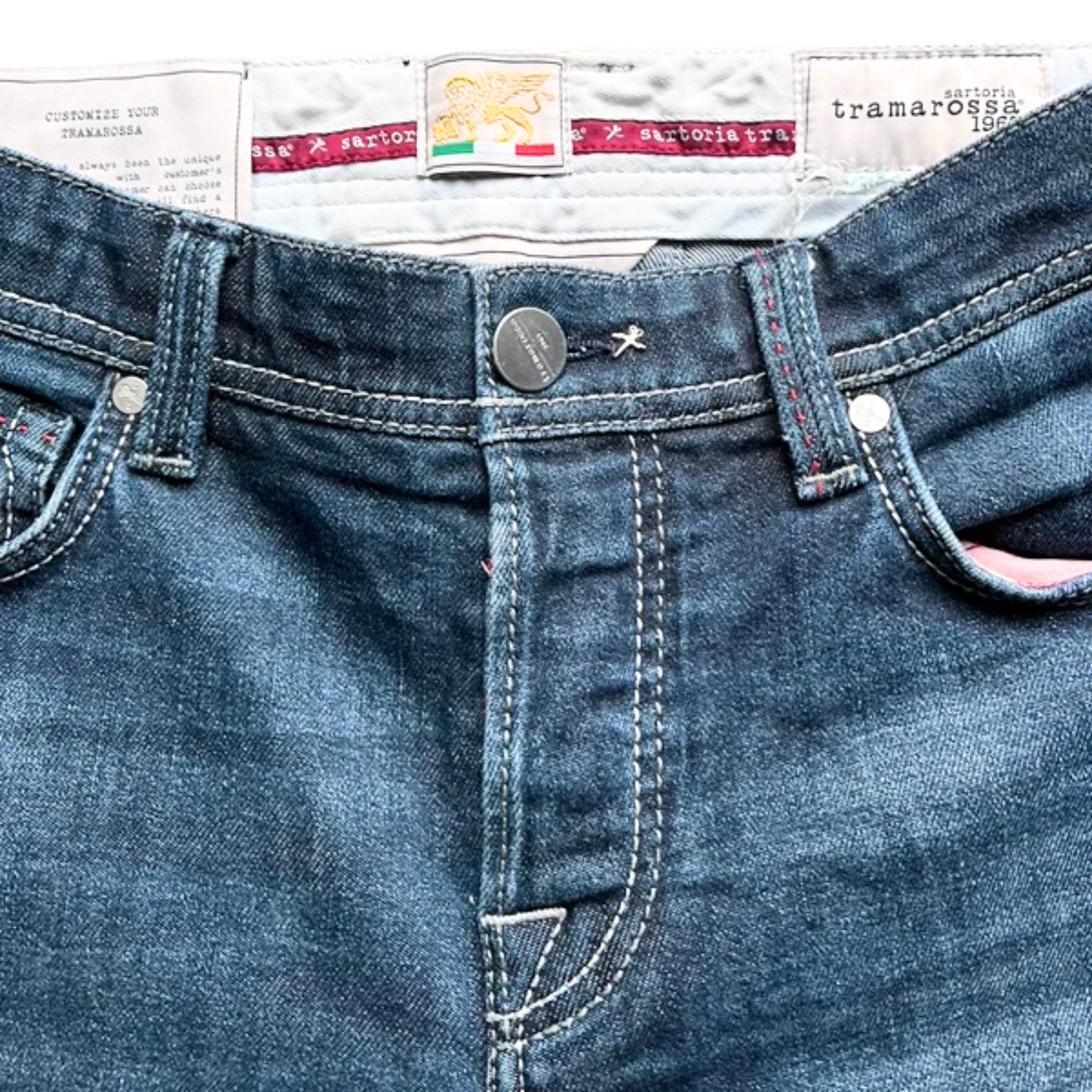 Tramarossa Leonardo Slim Fit Jeans (Navy)