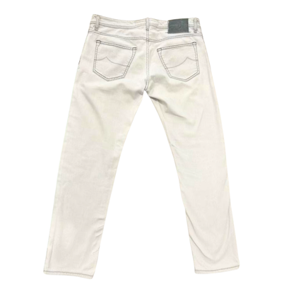 Jacob Cohën 622 Slim Fit Jeans (White)