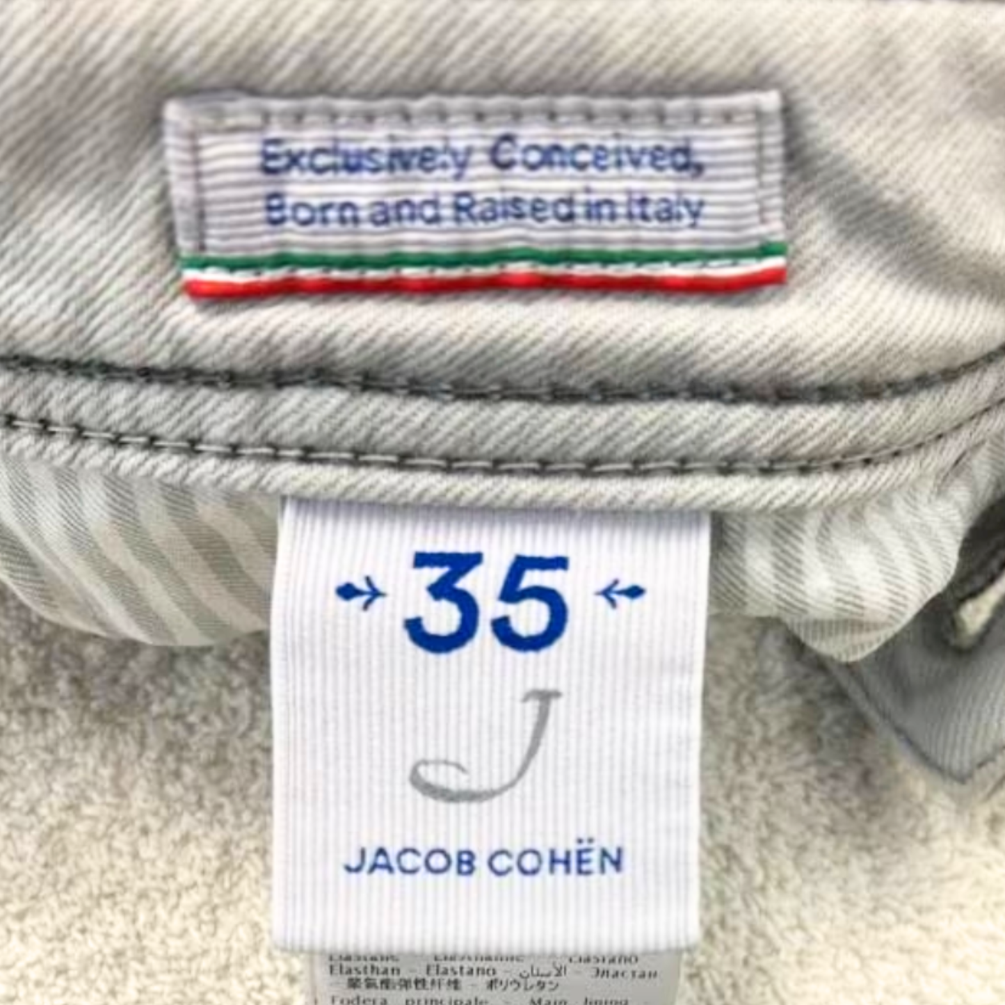 Jacob Cohën 622 Slim Fit Jeans (White)