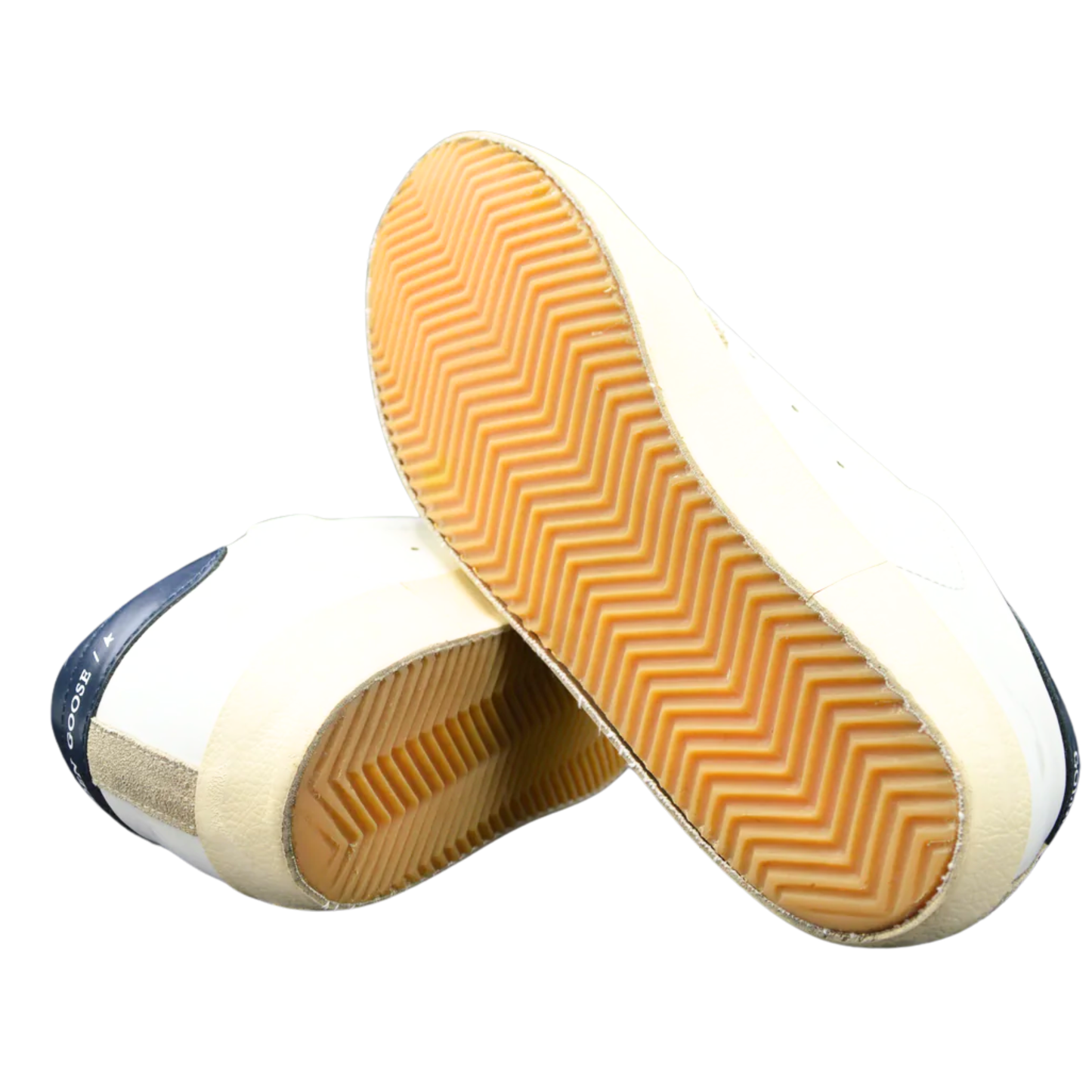 Golden Goose Superstar Sneakers (Navy) (Womens)