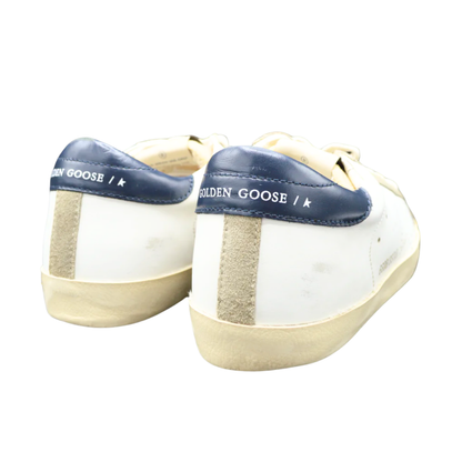 Golden Goose Superstar Sneakers (Navy) (Womens)