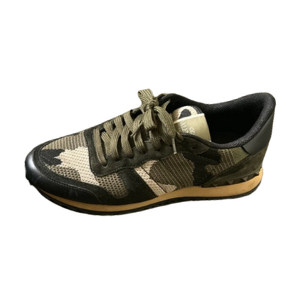Valentino Garavani Rockrunner Sneakers (Dark Green)