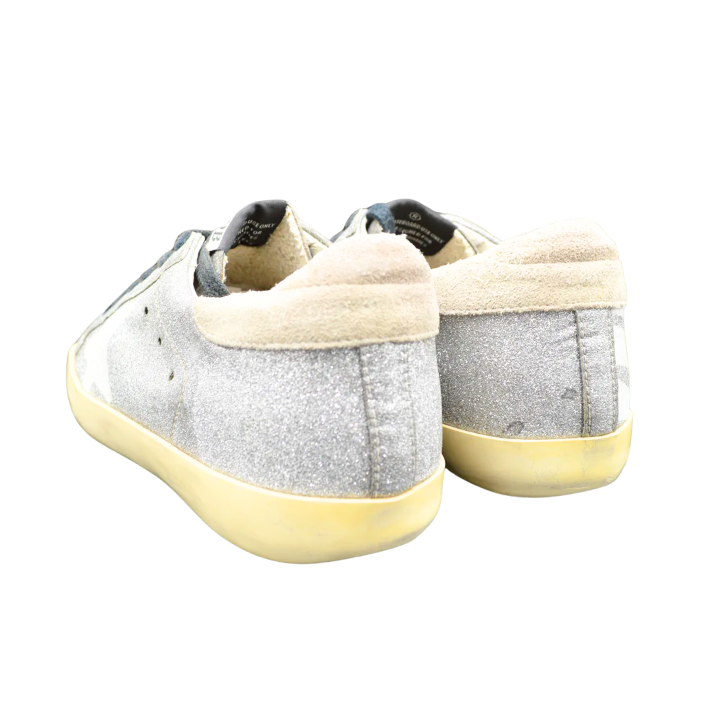 Golden Goose Superstar Sneakers (Silver) (Womens)