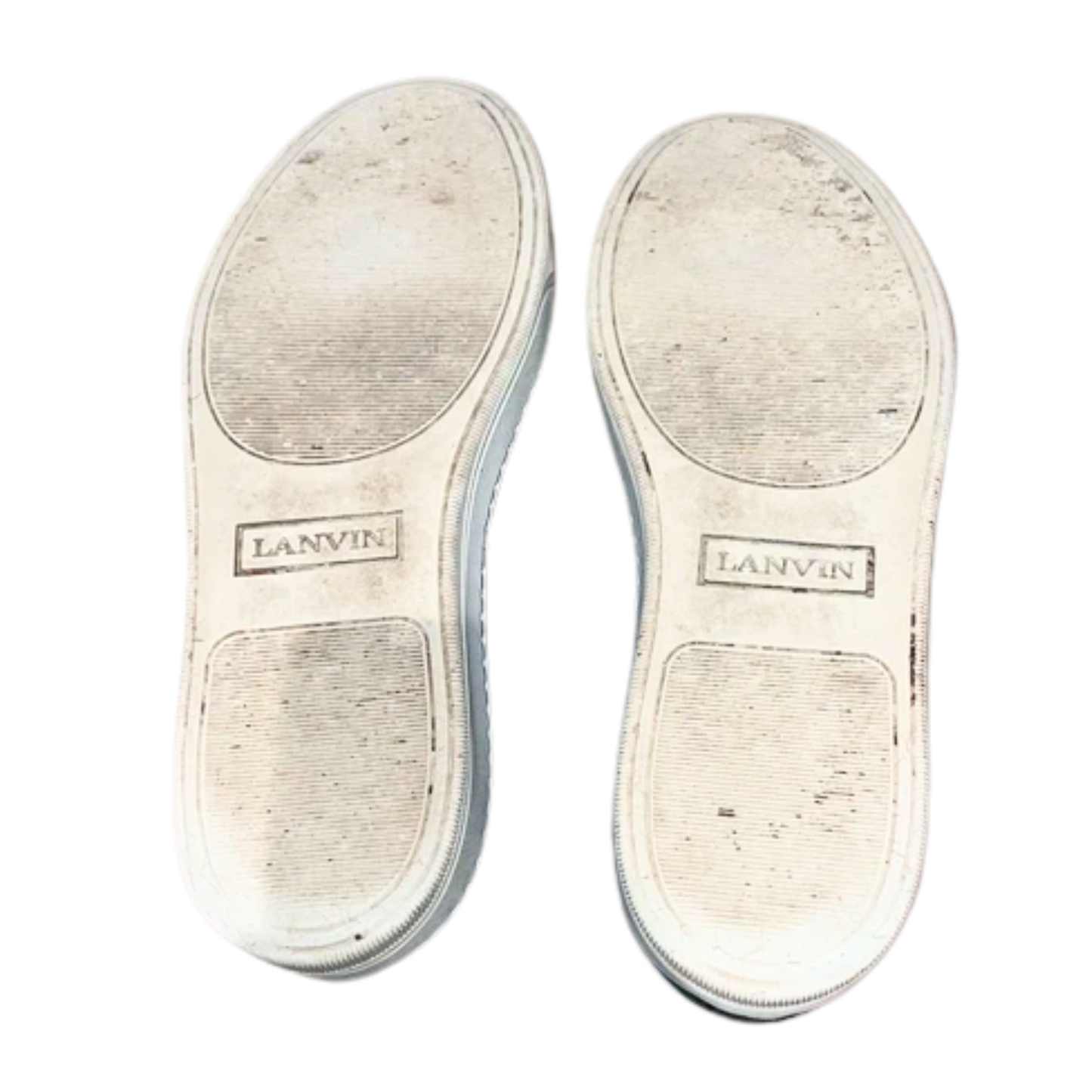 Lanvin Nappa Cap Toe Sneakers (Black)