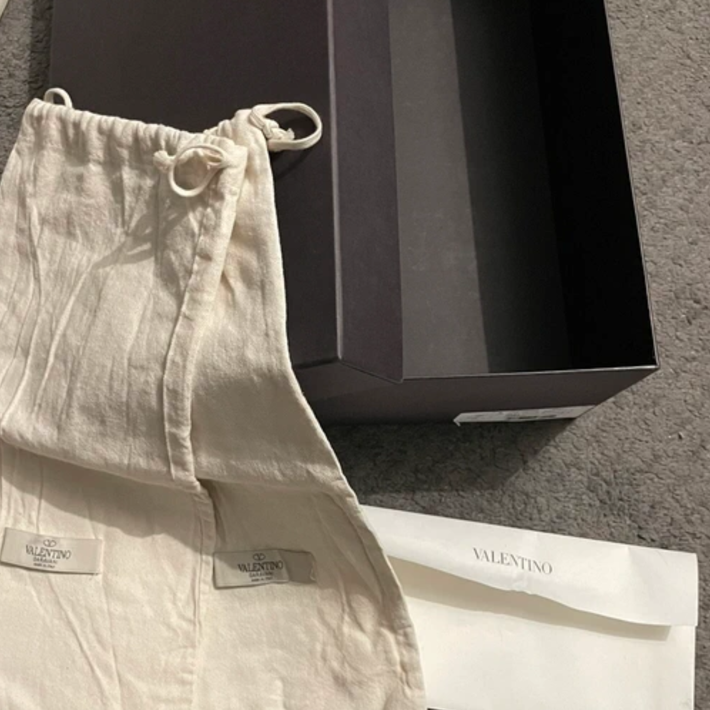 Valentino Garavani Open Sneakers (White Black)