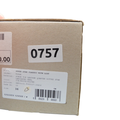 Golden Goose Superstar Sneakers (White) (Womens)