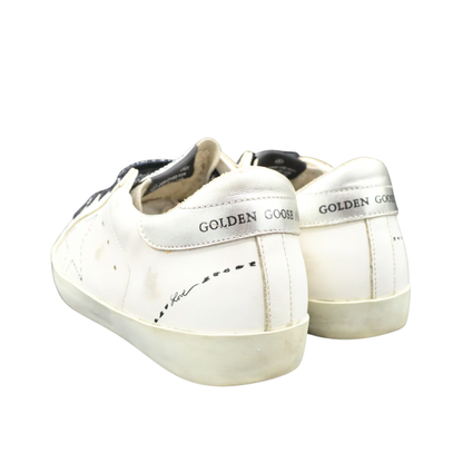 Golden Goose Superstar Sneakers (White) (Womens)
