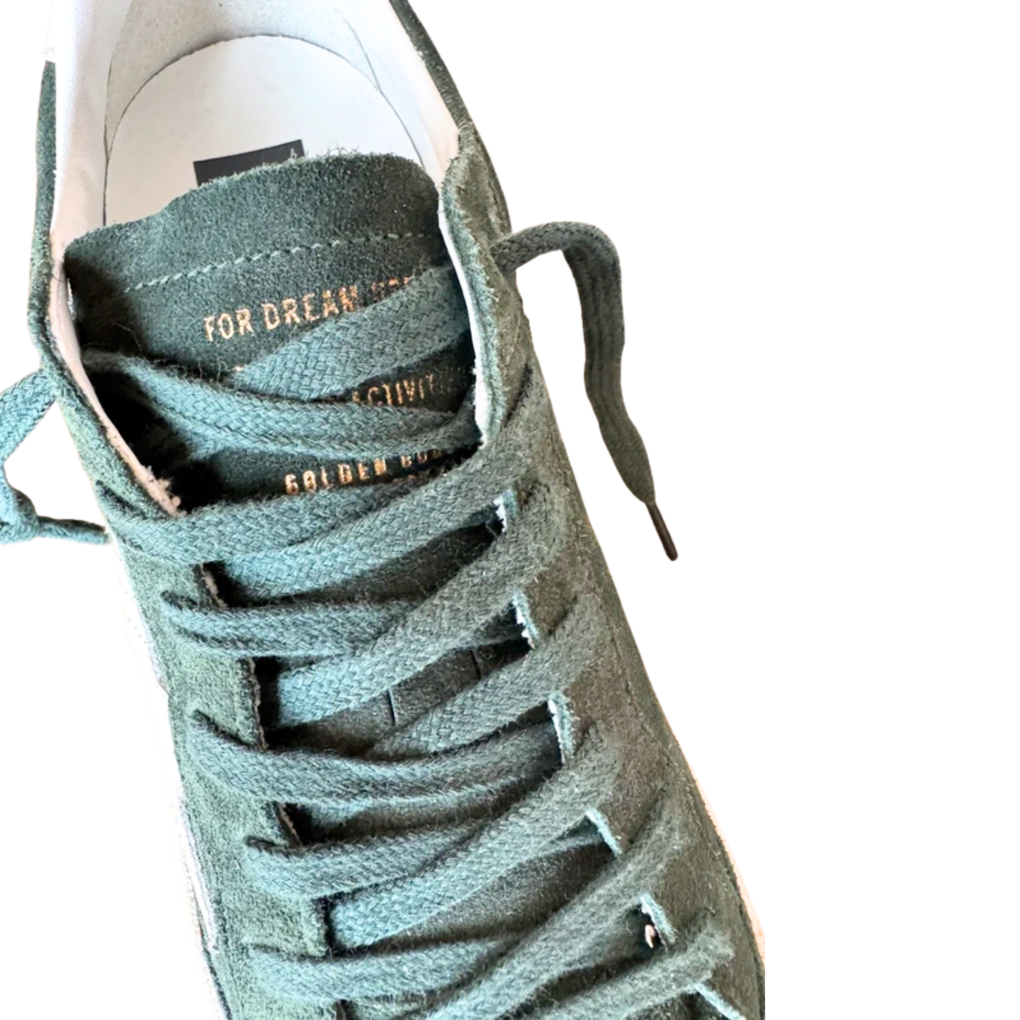 Golden Goose Ballstar Sneakers (Dark Green) (New)