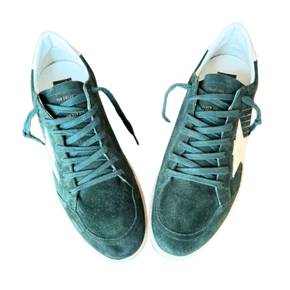 Golden Goose Ballstar Sneakers (Dark Green) (New)