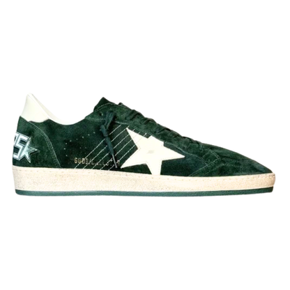 Golden Goose Ballstar Sneakers (Dark Green) (New)