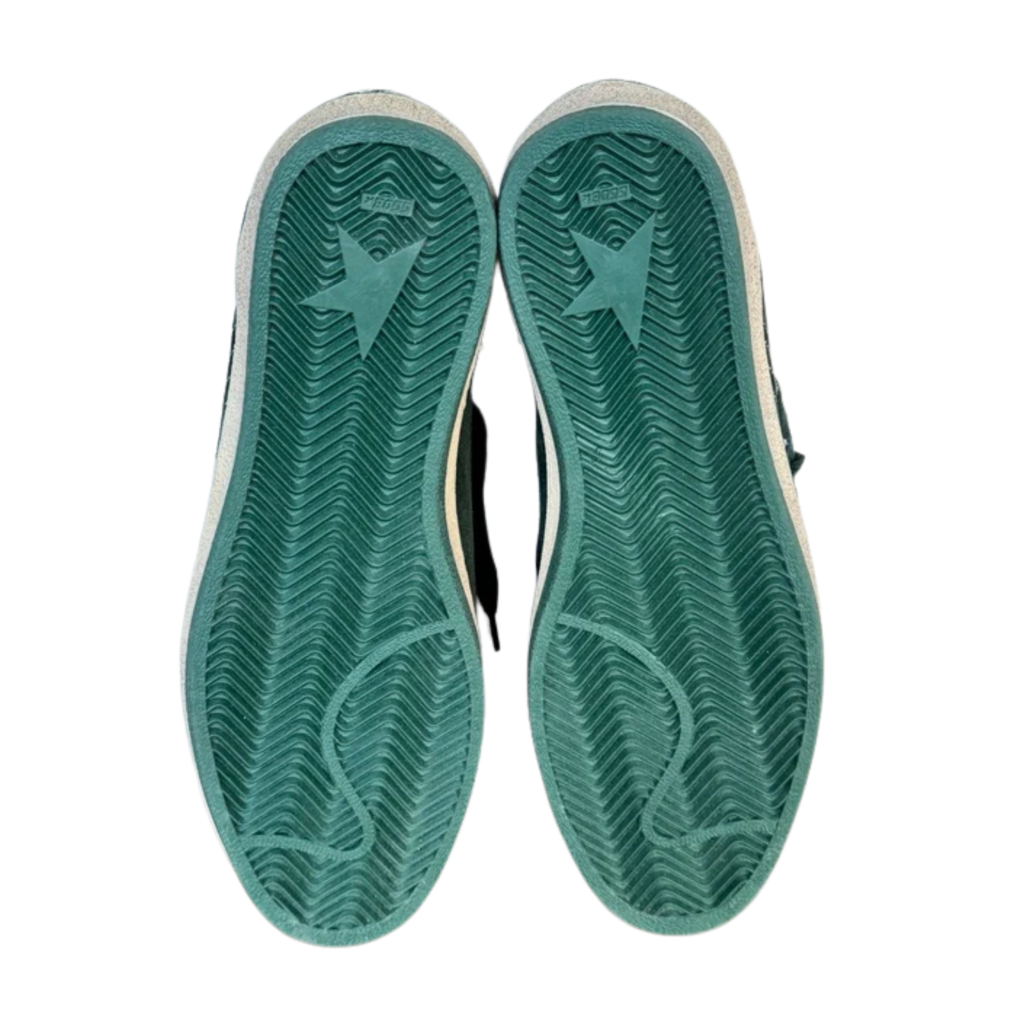 Golden Goose Ballstar Sneakers (Dark Green) (New)