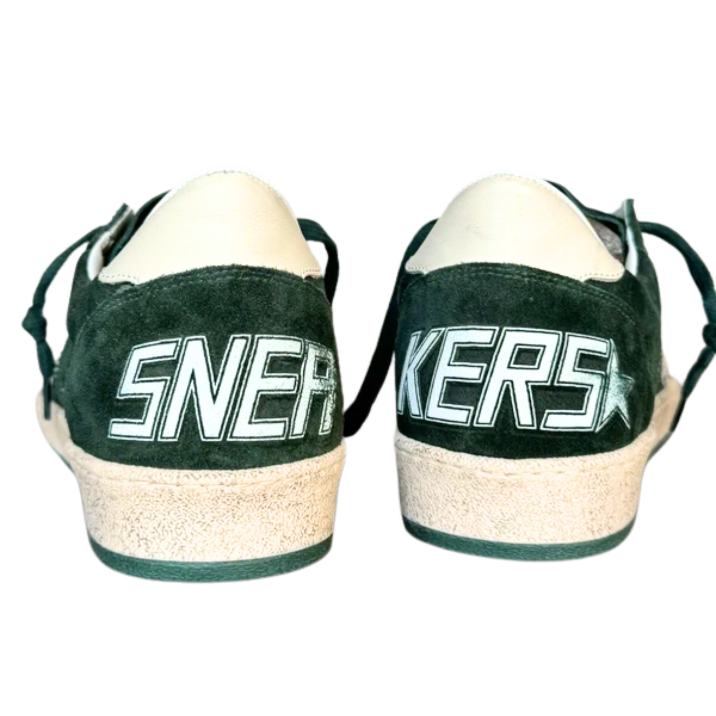 Golden Goose Ballstar Sneakers (Dark Green) (New)