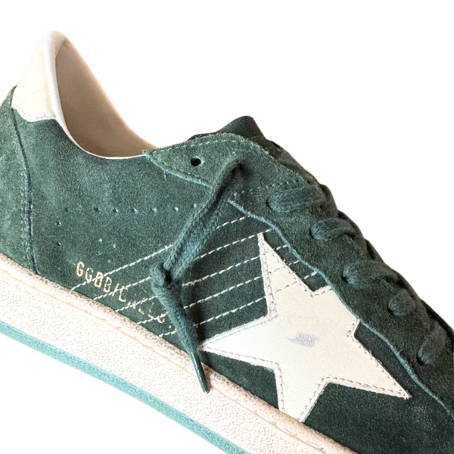 Golden Goose Ballstar Sneakers (Dark Green) (New)