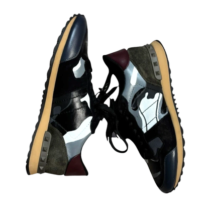 Valentino Garavani Rockrunner Sneakers (Blue White)