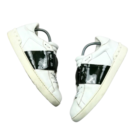 Valentino Garavani Open Sneakers (White & Black)